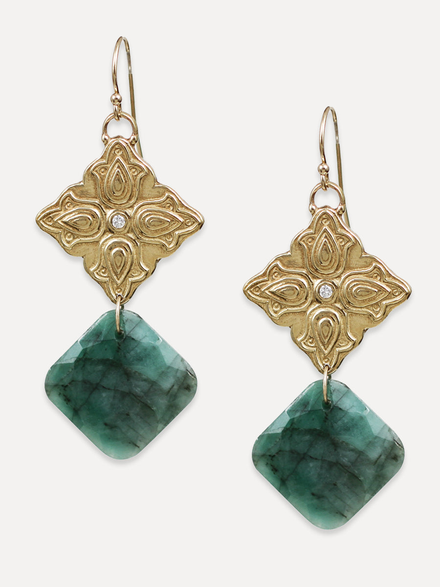 Shiva Cushion Earrings