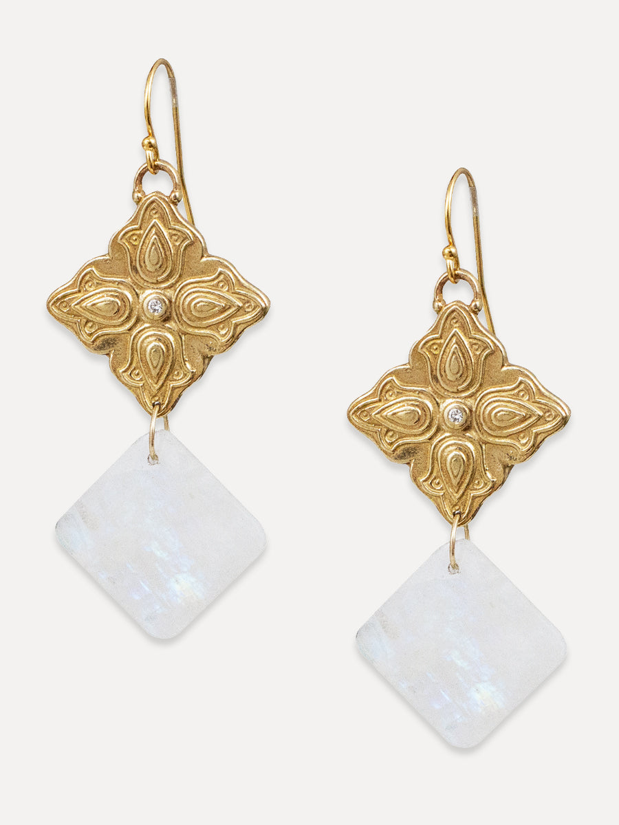 Shiva Cushion Earrings