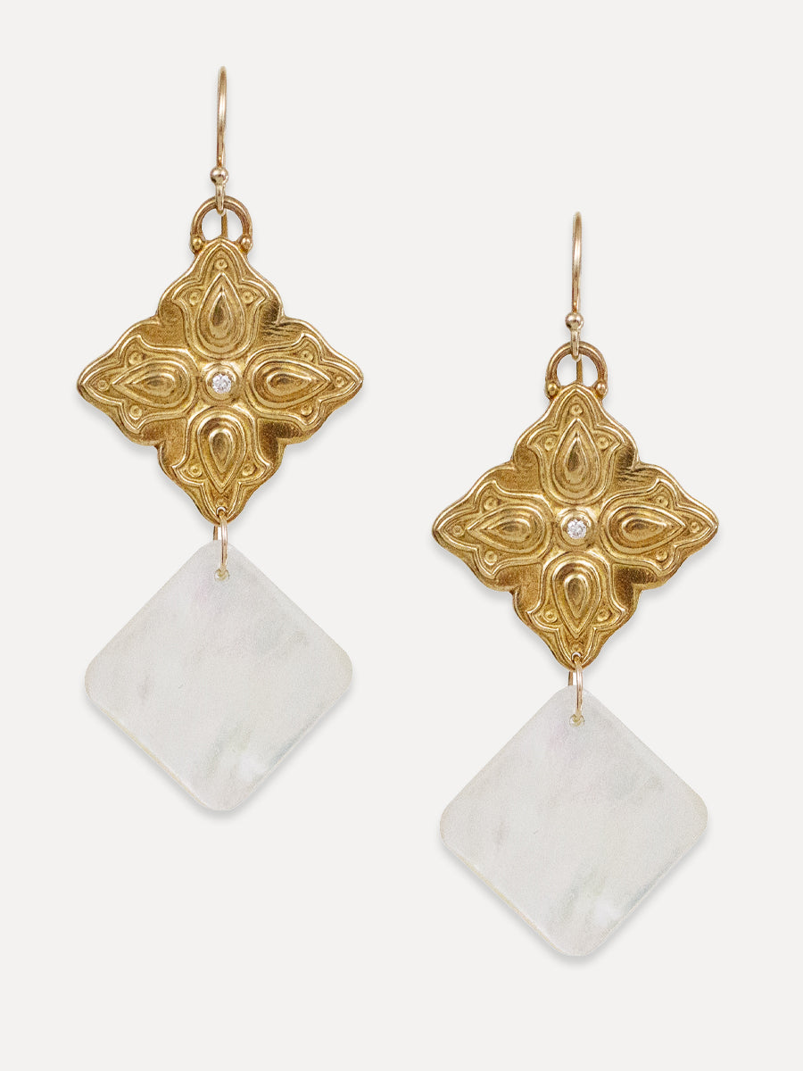 Shiva Cushion Earrings