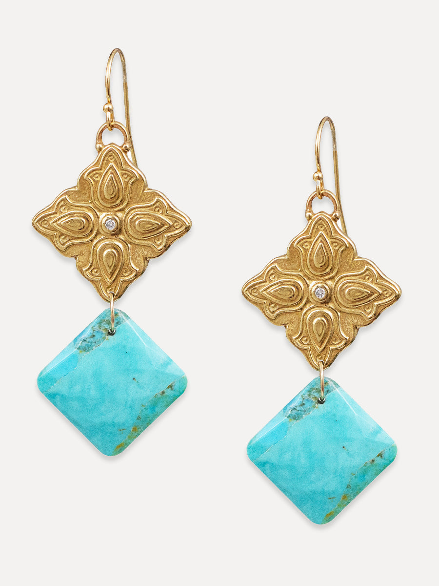 Shiva Cushion Earrings