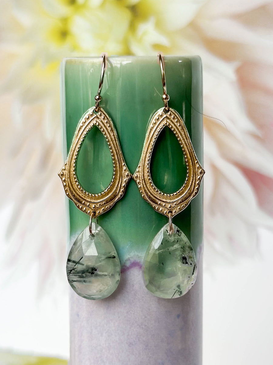 Mudra Drop Earrings