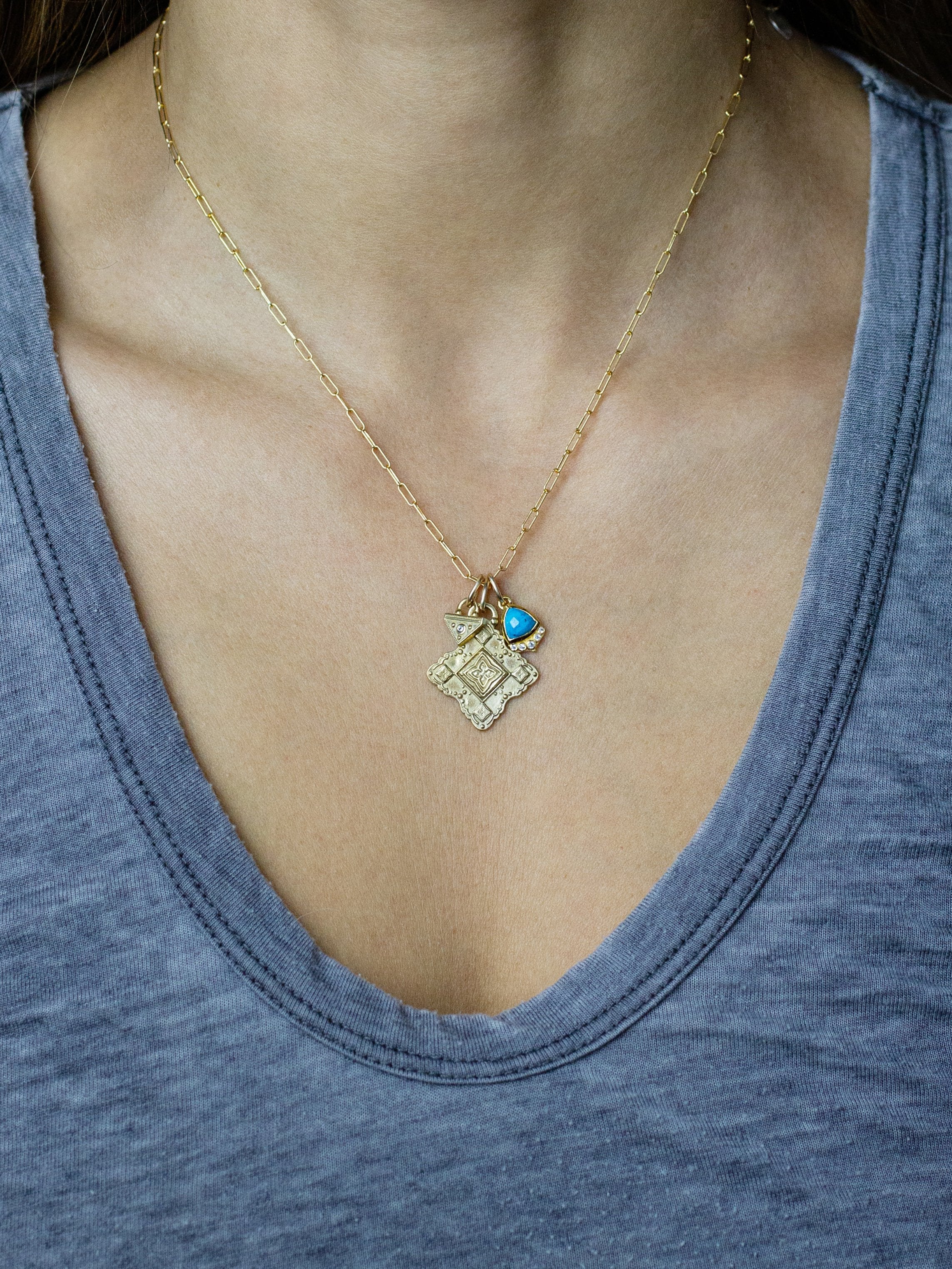 Surya Charm Necklace